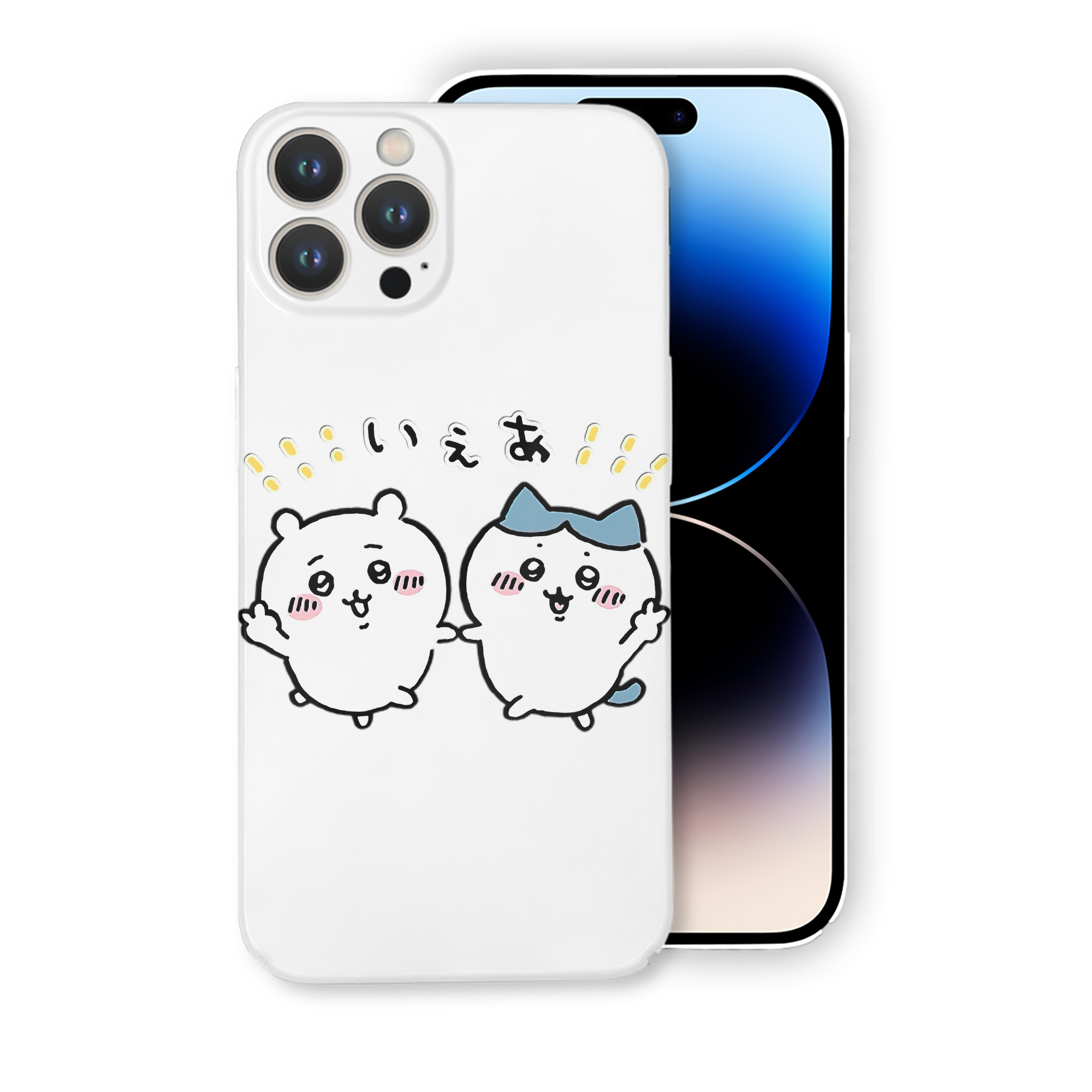 （画像用） ちいかわ ハチワレ Chii-kawa hachiware 【iPhone 14シリーズ対応】ハードケース